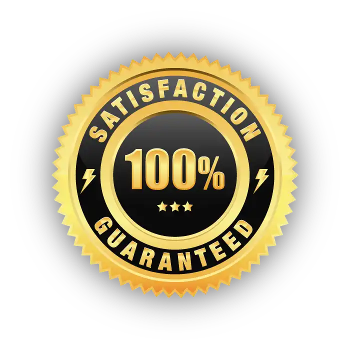 100% Satisfaction Guarantee
